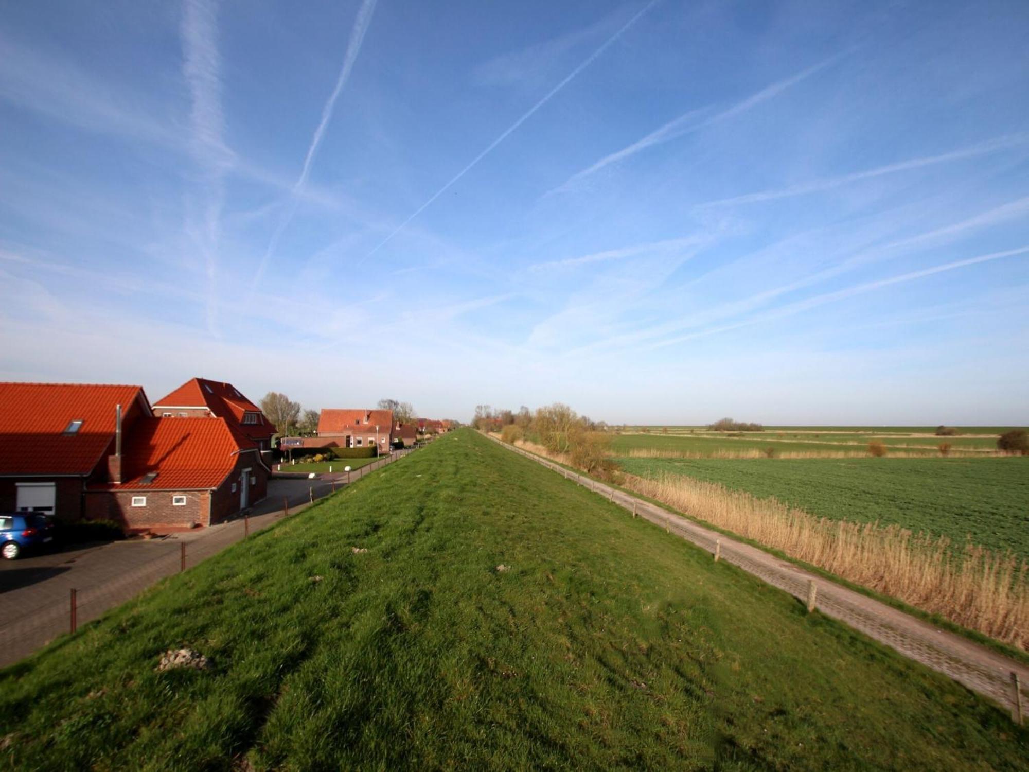 Spacious Apartments With Private Terrace Near The North Sea Dike Neßmersiel 外观 照片